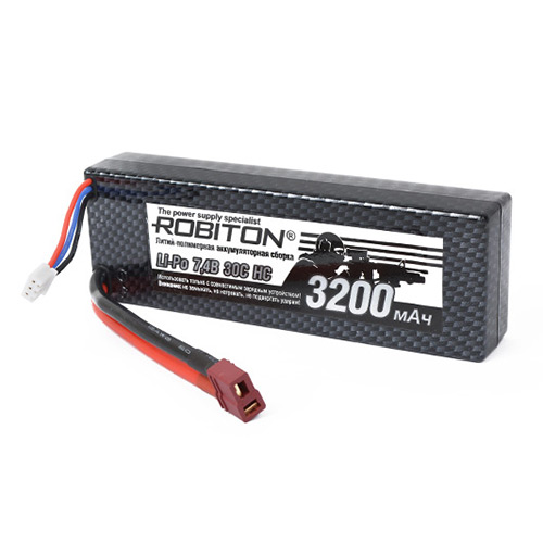 Robiton  LP-HTB2-3200 Lipo 7.4В 3200мАч