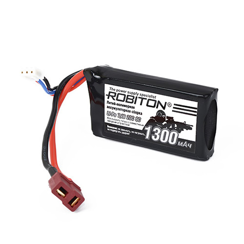 Robiton  LP-STB2-1300 Lipo 7.4В 1300мАч
