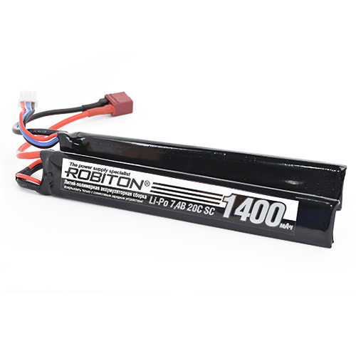 Robiton  LP-STN2-1400 Lipo 7.4В 1400мАч