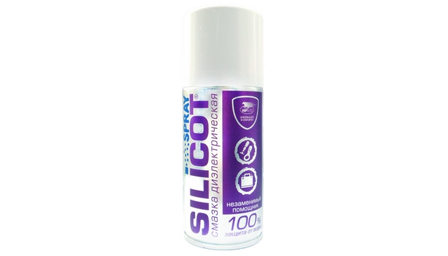 SPRAY SILICOT диэлектрическая смазка 150 мл.