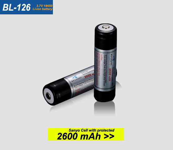 Skilhunt BL-126 18650 2600 mAh (Sanyo)