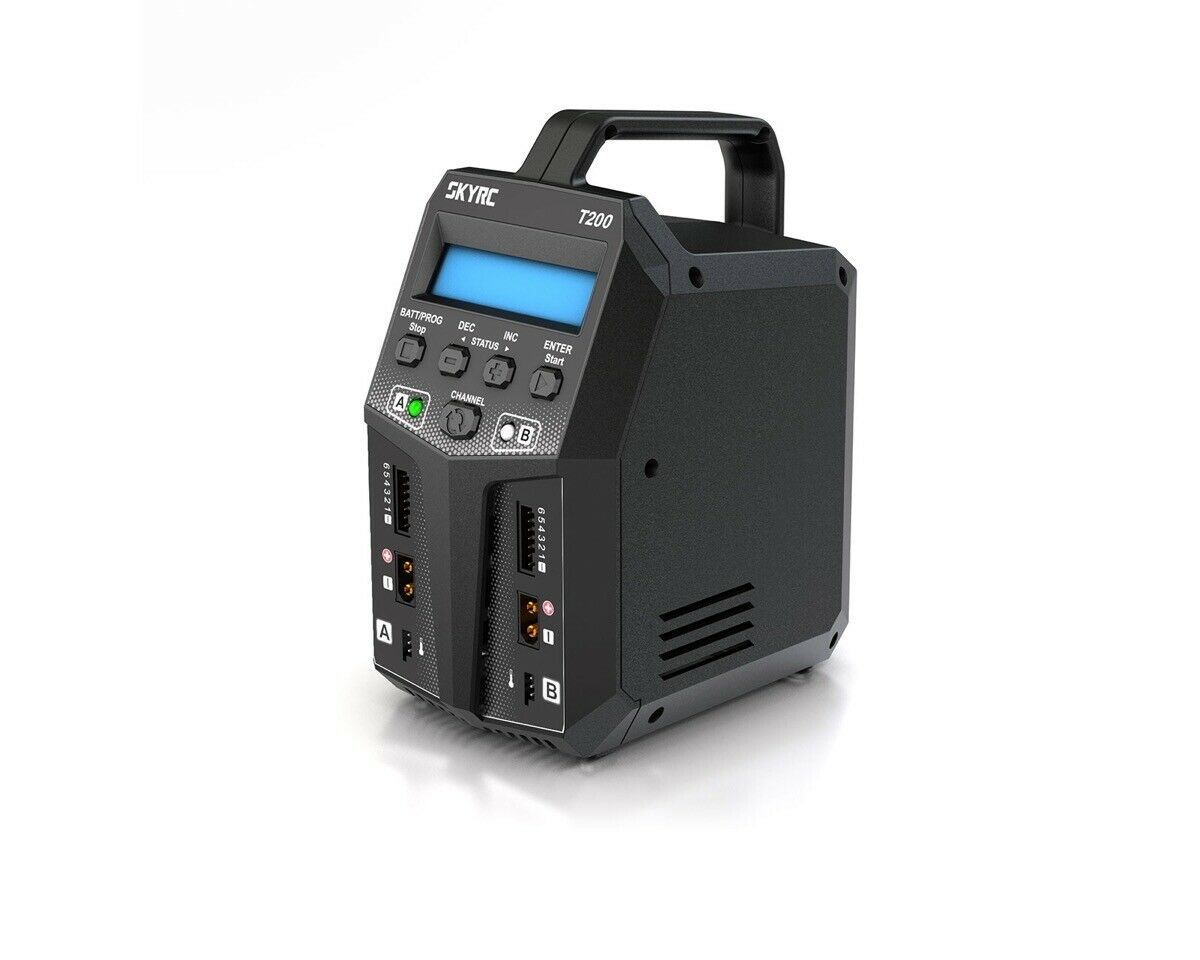SkyRC T200 12A 200W ЗУ для сборок Li  1-6S Ni 1-15S Pb 2-20V