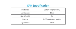Фонарь-брелок Xtar XPK (прозрачный)
