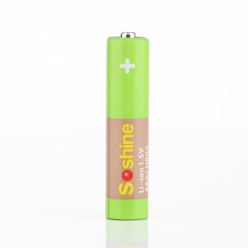 Soshine AAA 1.5V 450 mAh Li-Ion (600 mWh)