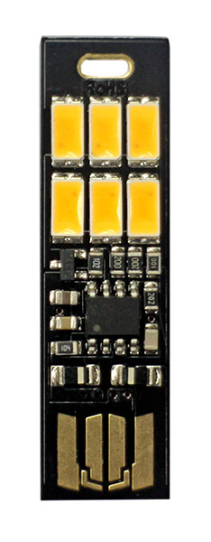 Soshine 6-LED Touch-controlled white light