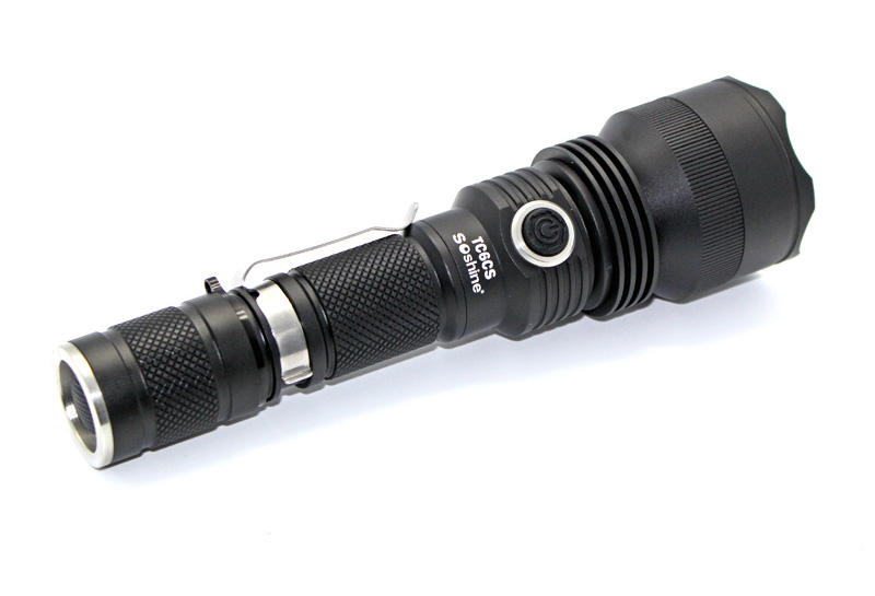 Soshine TC6CS (1x18650, XM-L2 U2 White, 960lm)