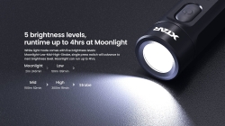 Брелок-светильник Xtar T1 (CREE XP-G3, 500лм, 5 цветов света, 6 режимов, USB Type-C) Гарантия 3 месяца