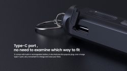 Брелок-светильник Xtar T1 (CREE XP-G3, 500лм, 5 цветов света, 6 режимов, USB Type-C) Гарантия 3 месяца
