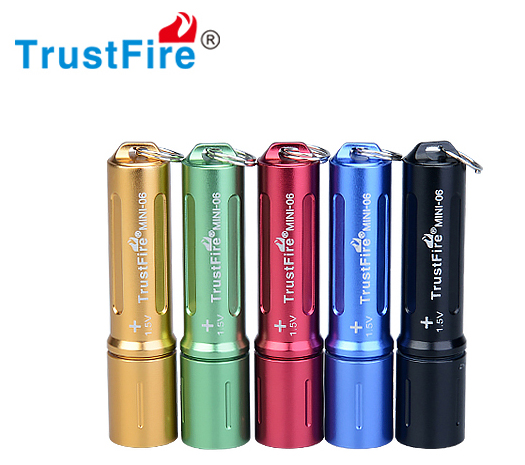 TrustFire MINI-06 gold (1x10440/AAA-в компл., 1xLED, 90lm, 12m)