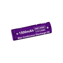 Vapcell 14500 F15 (3A, 1420 мАч)