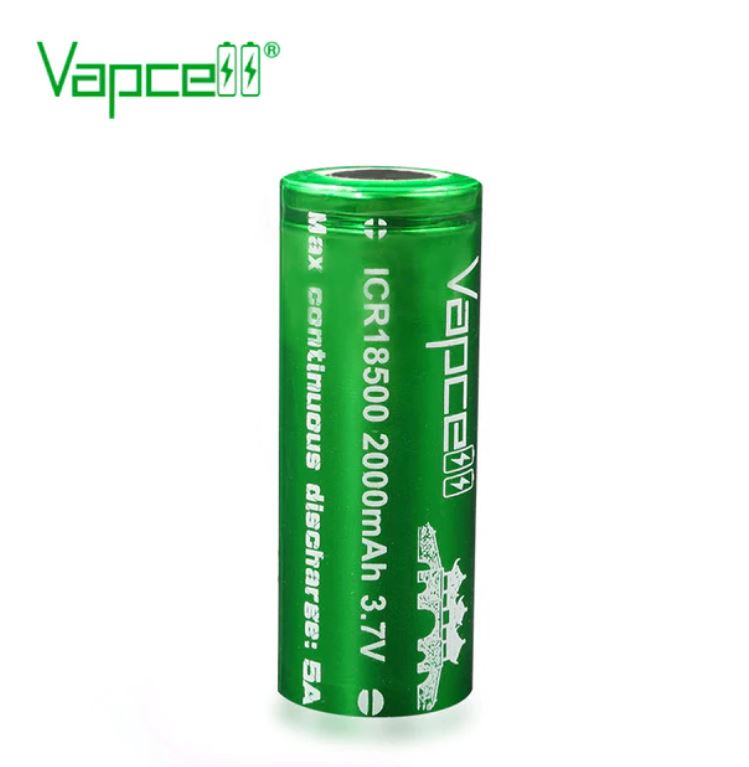 Vapcell ICR18500 2000mah 5A (green)