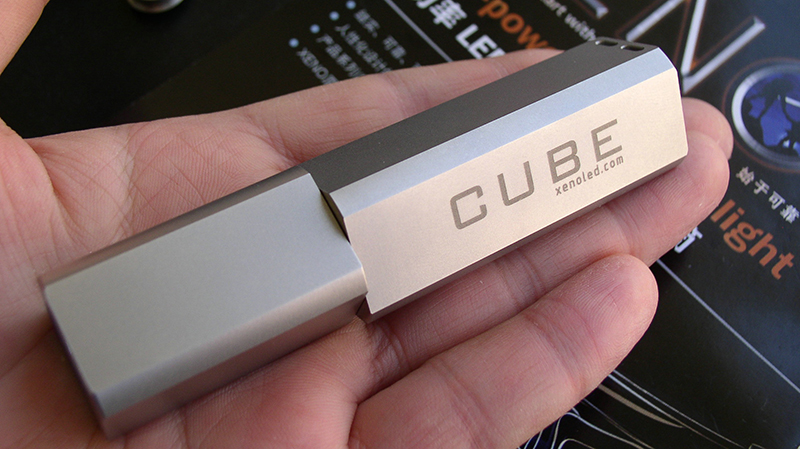 XENO CUBE E11 v8 NW нерж.сталь (XM-L2 3C T6 NW,1xAA,550lm,150m)
