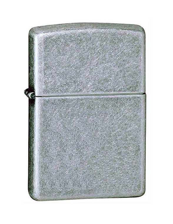 ZIPPO Antique Silver Plate