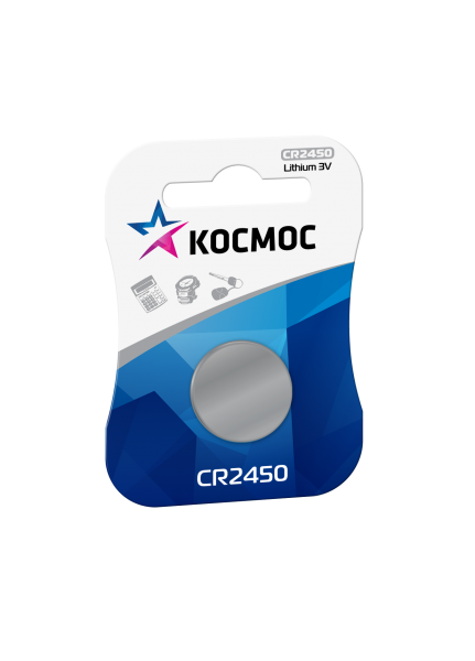 CR2450 Космос батарейка