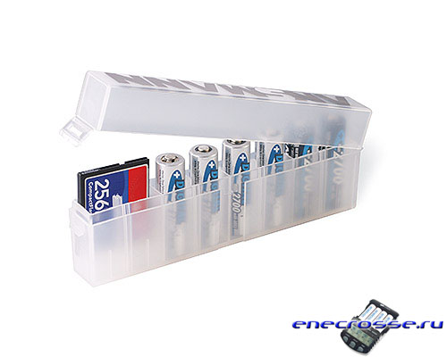 AAx8 Ansmann Battery-Box 8 plus