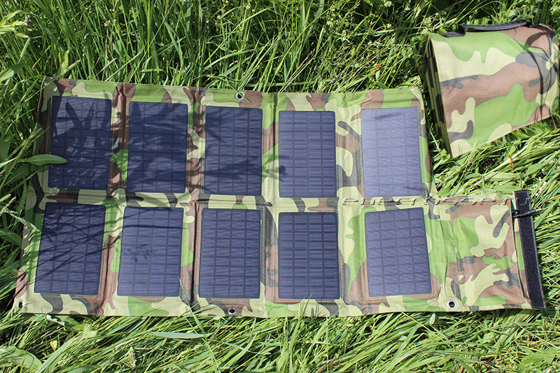 Солнечная батарея 30W 18V (army camo)