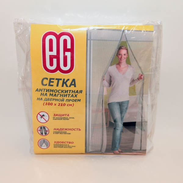 Сетка на дверь на магнитах EG 100x210 см