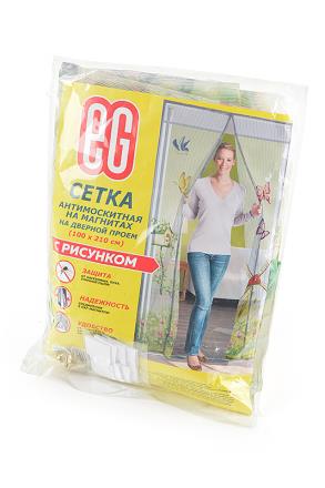 Сетка на дверь на магнитах EG Бабочки 100x210 см