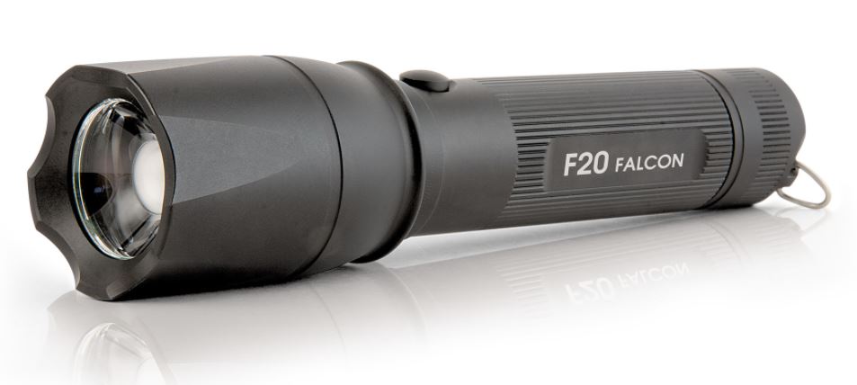 Яркий луч F20 FALCON (1x18650, 1xXP-L HI, 800lm, 322m)