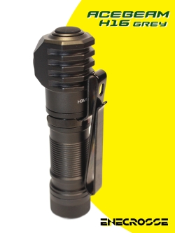 Acebeam H16 Grey (1xCW 6500K, 1x14500/AA, 1000lm, 105m)