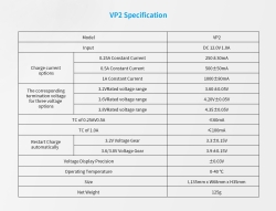 Зарядное устройство XTAR VP2 (для 1-2 Li-Ion от 31 до 70 мм, 1 А)