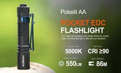 ACEBEAM Pokelit AA Orange (1xNICHIA 219F 5000K CRI90, 1xAA/14500, 550lm, 86m)