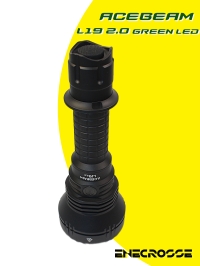 Фонарь Acebeam L19 2.0 Green LED (1x Osram KP CSLPM1.F1, 2200 лм, 1520 м)