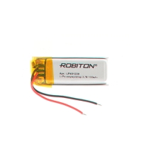 100mAh Robiton LP401230 3.7V с защитной платой