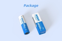 Аккумулятор Li-Ion XTAR 14500 (длина 50,2 мм, 3,6/4,2 В, 1200 мАч, 2,5 A)