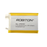1300mAh Robiton LP464461UN 3.7V без защитной платы