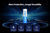 Аккумулятор Li-Ion XTAR 18650 (длина 69,6 мм, 3,6/4,2 В, 3500 мАч, 10 A)