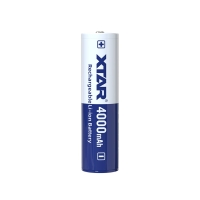 Аккумулятор Li-Ion XTAR 18650 (длина 69,5 мм, 3,6 В, 4000 мАч, 10 A)