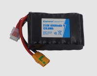 Аккумулятор для FPV 21,6 В 6 Ач KeepPower 6S2P-1830Q  (INR18650-30Q, XT90-S, XH-7P)