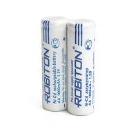 AA 1000mAh Ni-Cd 1,2V Robiton 1000NCAA SR2 (плоский плюс)
