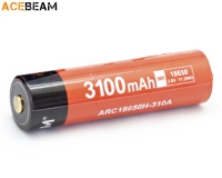 Аккумулятор Li-Ion высокотоковый Acebeam ARC18650H-310A (длина 70 мм, 3,7/4,2 В, 15 А, 3100 мАч, 25 мОм)