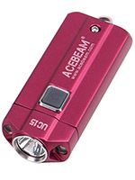 Фонарь-брелок Acebeam UC15 red (2хААА/10400, CREE XPL-HD/Red/UV, 1000 лм, 107 м)