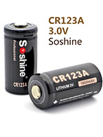 CR123A Soshine (1600 mAh) батарейка