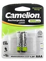 AAA  300 mAh Camelion NC-AAA300BP2 (цена за 1 шт)