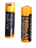 Аккумулятор Fenix ARB-L14-1600U 14500 1600mAh 1.5V (ЗУ microUSB)
