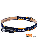 Налобный фонарь Fenix HM50R (ЗУ, 16340-в компл. ARB-L16-700, XM-L2, 500lm, 80m)