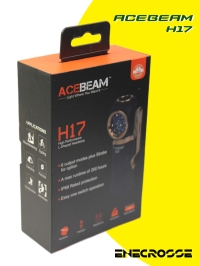 Фонарь Acebeam H17 6500K (3xSAMSUNG LH351D, 1x18350, 2000 лм, 134 м)