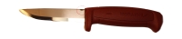 Нож Morakniv Basic 511 (углерод.сталь, пласт. ручка-красная, 12147)