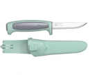 Нож Morakniv Basic 546 (нерж. сталь, пласт. ручка-мятная, 13957)