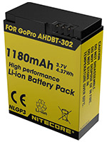 Niteсore NLGP3 AHDBT-302 для GoPro Hero3