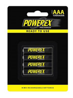POWEREX Precharged ААA, 4 шт в блистере