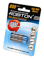 ROBITON 600MHAAA 600mAh (цена за 1 шт, срок годн. - до 09.2020)