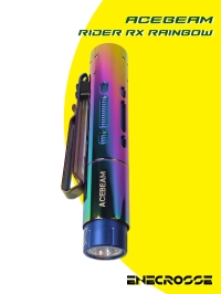 Фонарь Acebeam Rider RX Rainbow (1xАА/14500, 1хNichia 219F CRI90, 650 лм, 96 м)