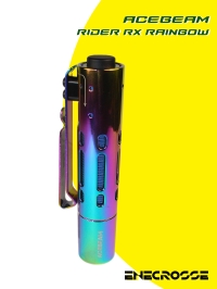 Фонарь Acebeam Rider RX Rainbow (1xАА/14500, 1хNichia 219F CRI90, 650 лм, 96 м)