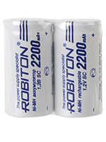 SC Robiton Ni-Mh 2200MHSC-2 2200mAh 1.2v БЕЗ УПАКОВКИ (цена за 1 шт)