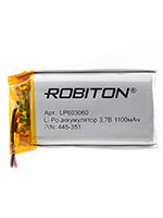 Robiton LP603060 3.7В 1100мАч PK1